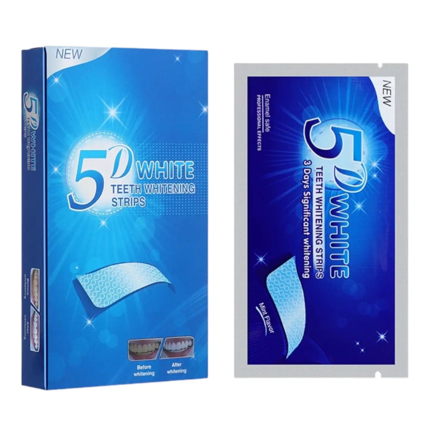 5D whitening strips